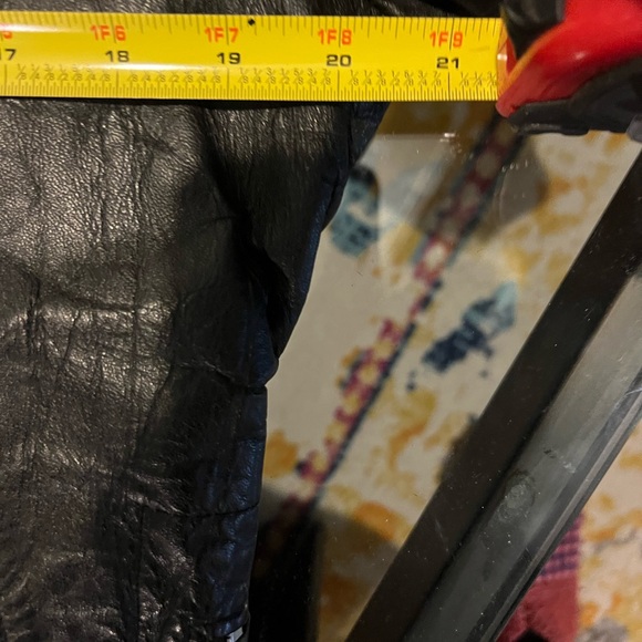 Vintage Excelled Black Leather Moto Jacket – Made in USA – Size 36R - Picture 6 of 7